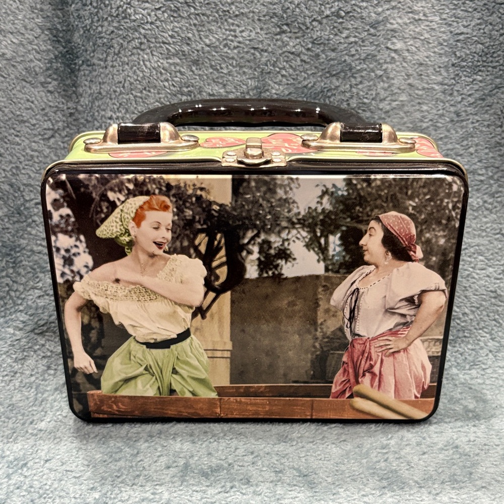 Vintage Women's Lunchbox with Iconic Print